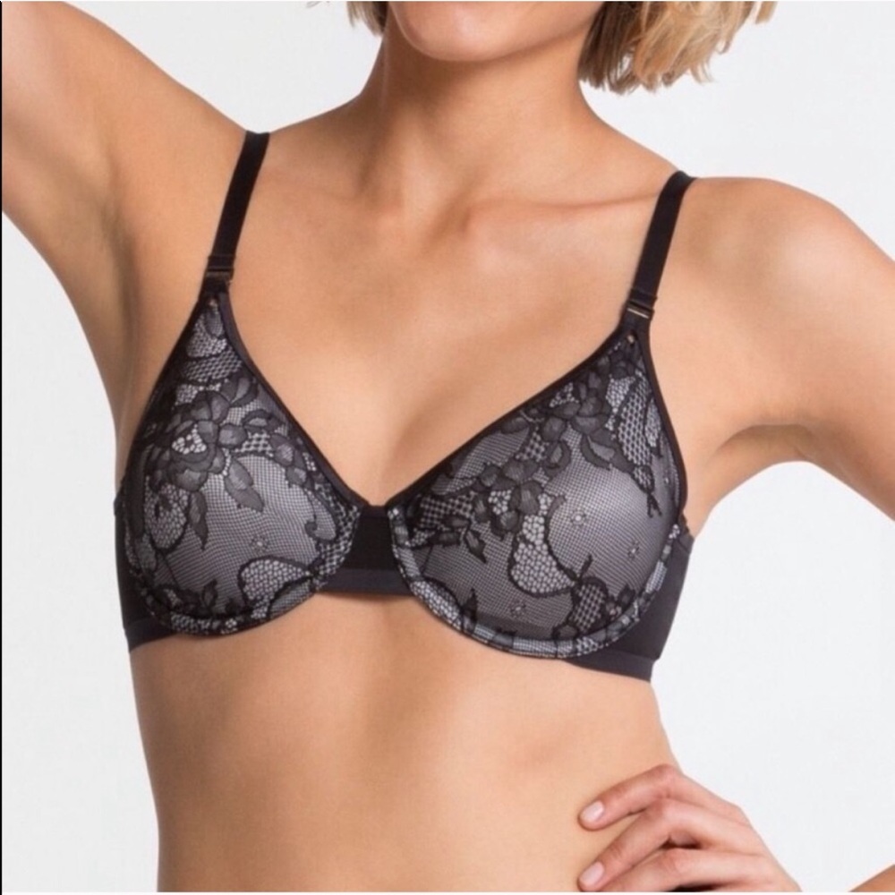 Spanx Lace Pillow Cup Underwire Bra